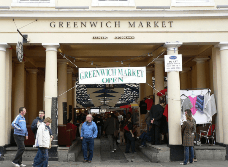 Entrance to Greenwich Market