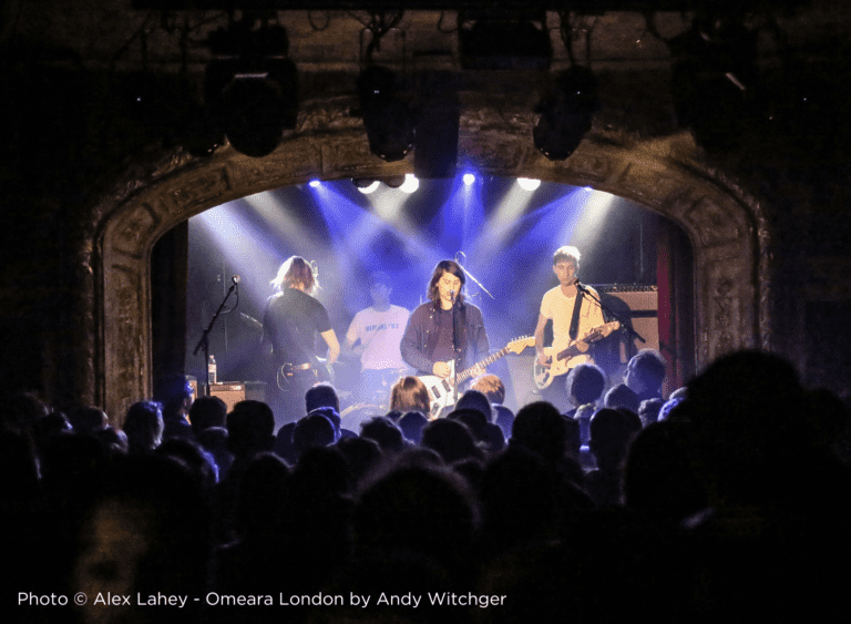 Band playing at Omeara London